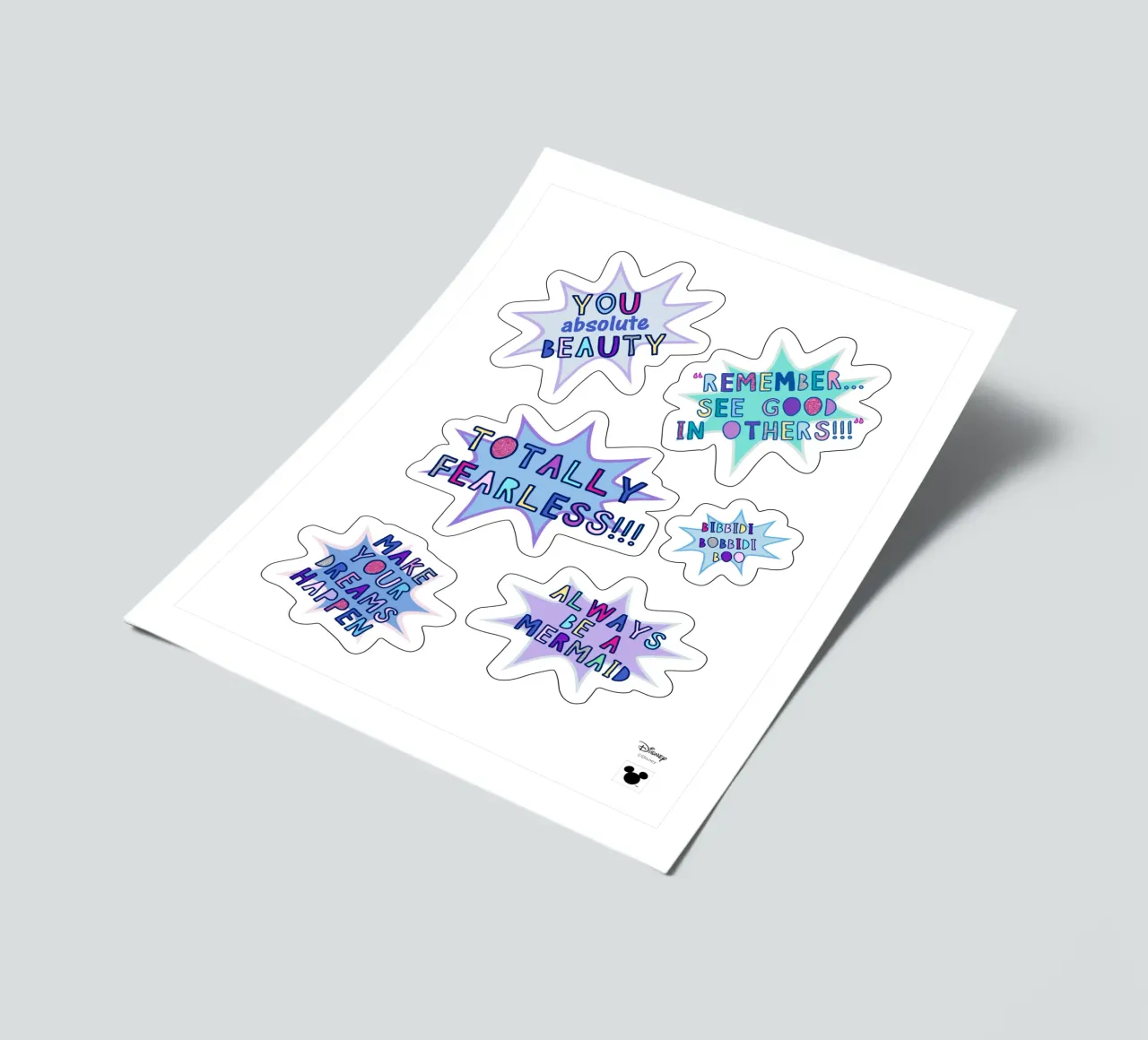 Princess Power sticker sheet by DISNEY PRINCESS - Sticker Shop