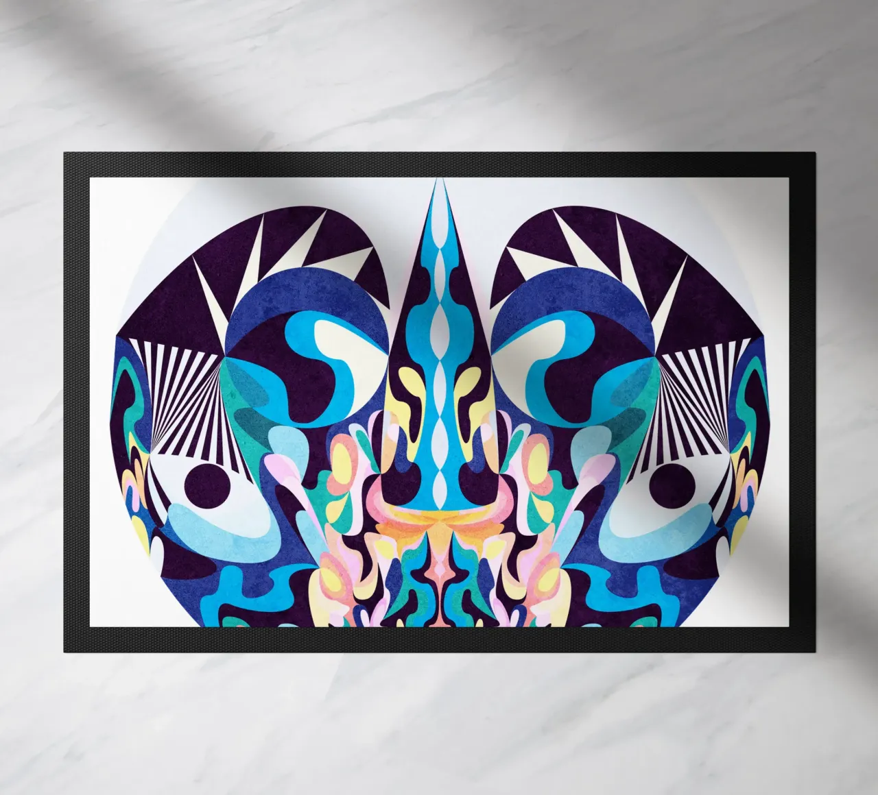 Blue Dragon zerbino da Abstract 888