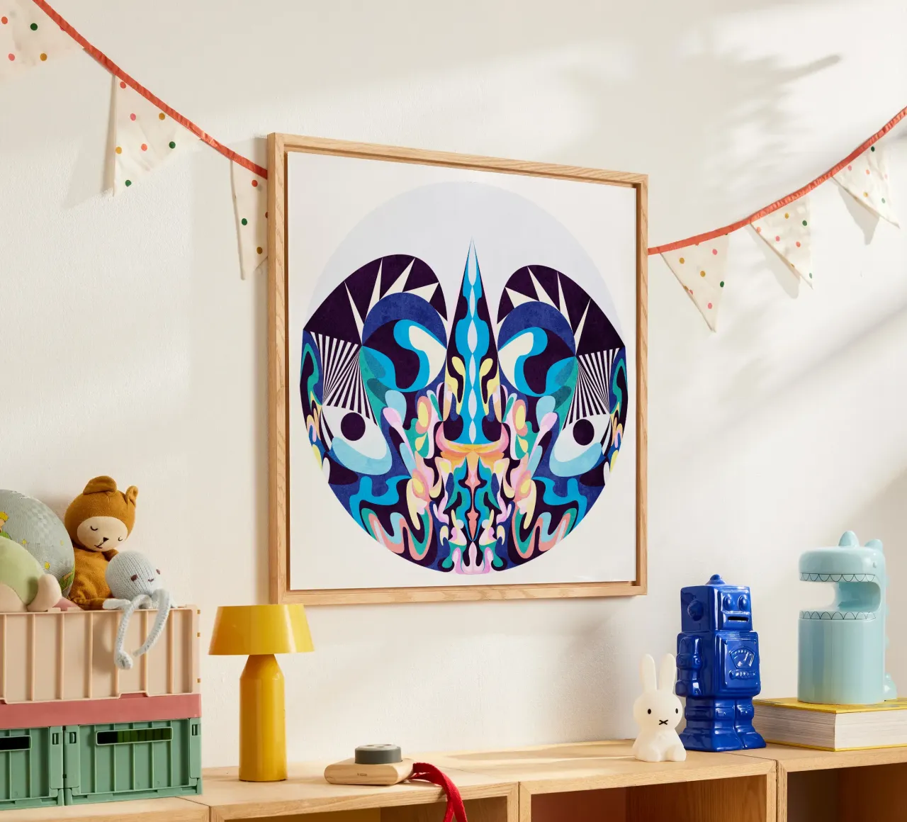 Blue Dragon plexiglass da Abstract 888