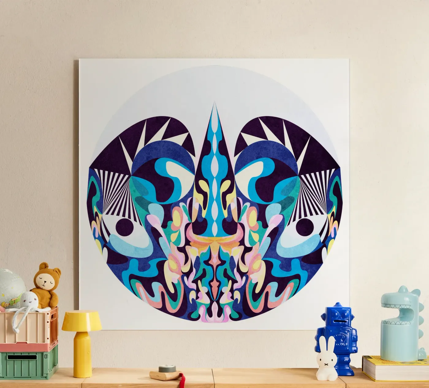 Blue Dragon plexiglass da Abstract Joy