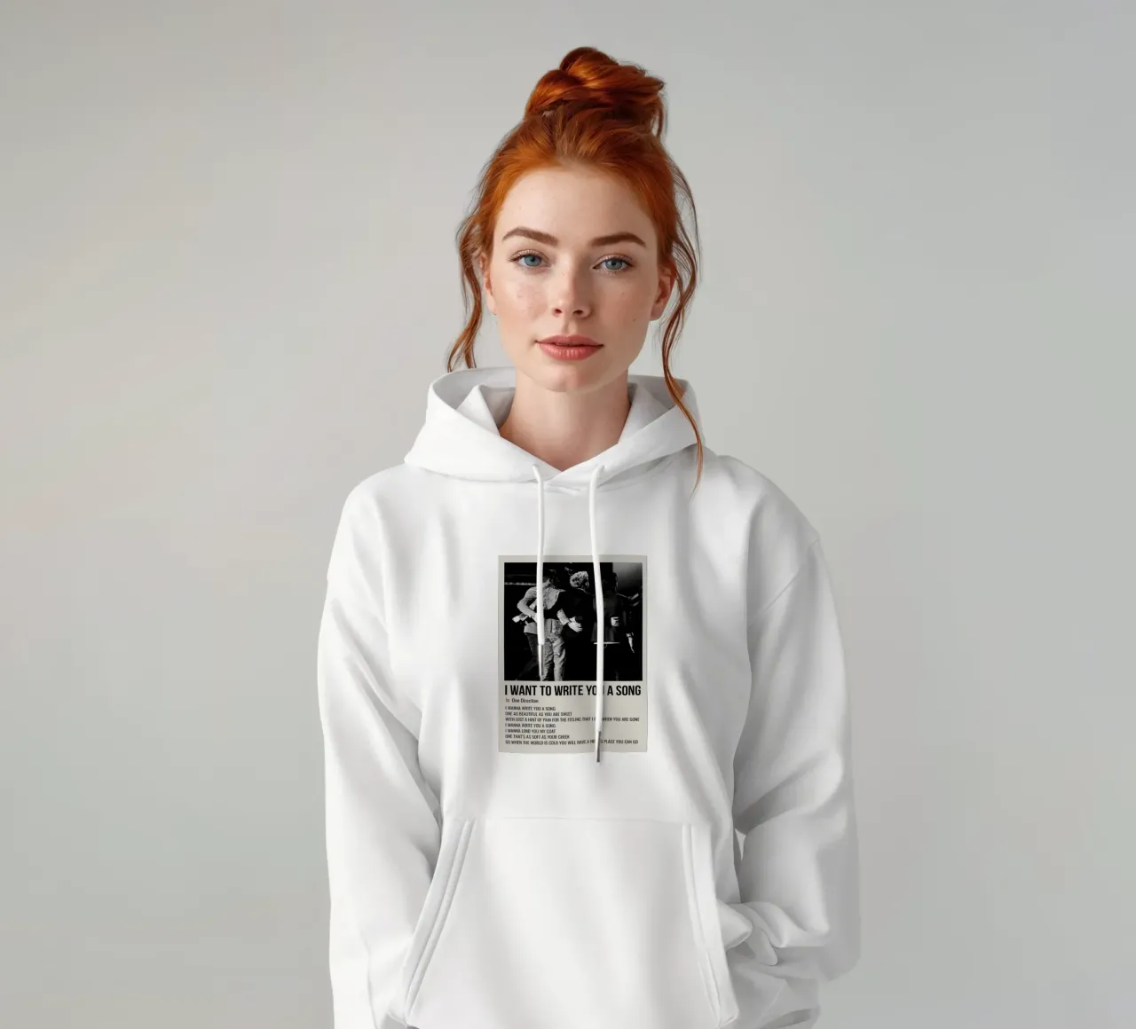 I WANT TO WRITE YOU A SONG by One Direction Hoodie von SoundStudio