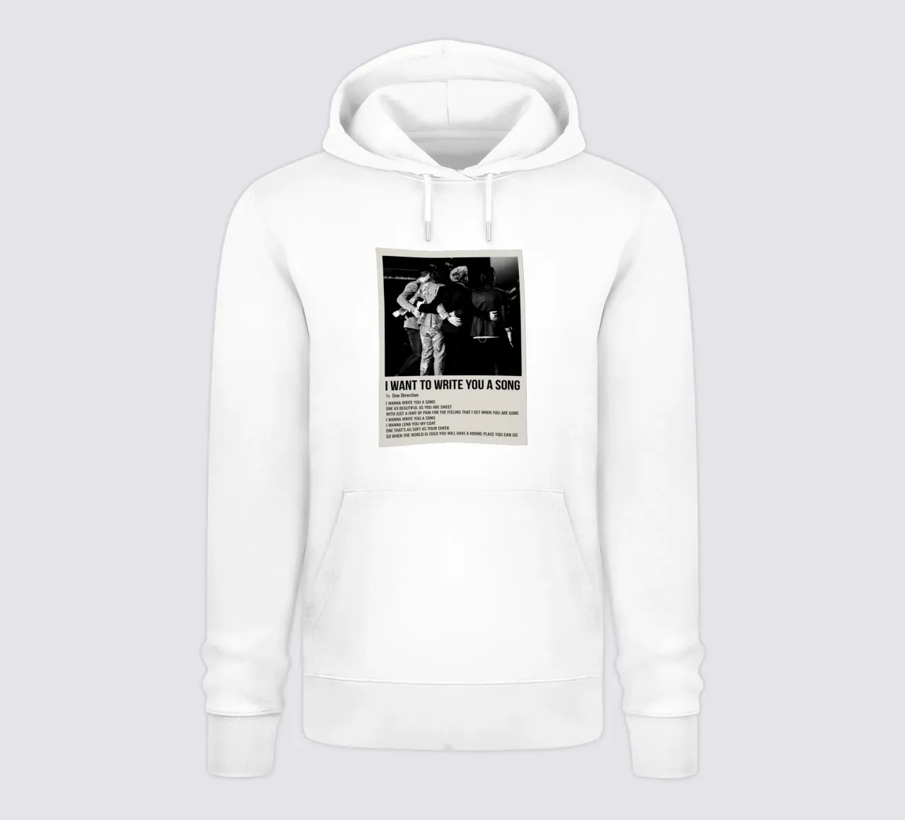 I WANT TO WRITE YOU A SONG by One Direction Hoodie von SoundStudio