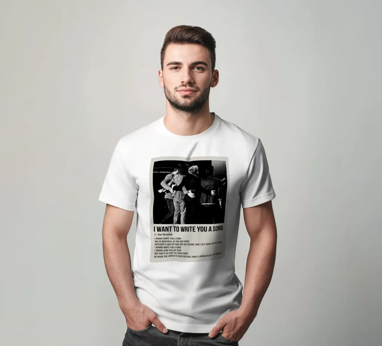 I WANT TO WRITE YOU A SONG by One Direction T-Shirt von SoundStudio