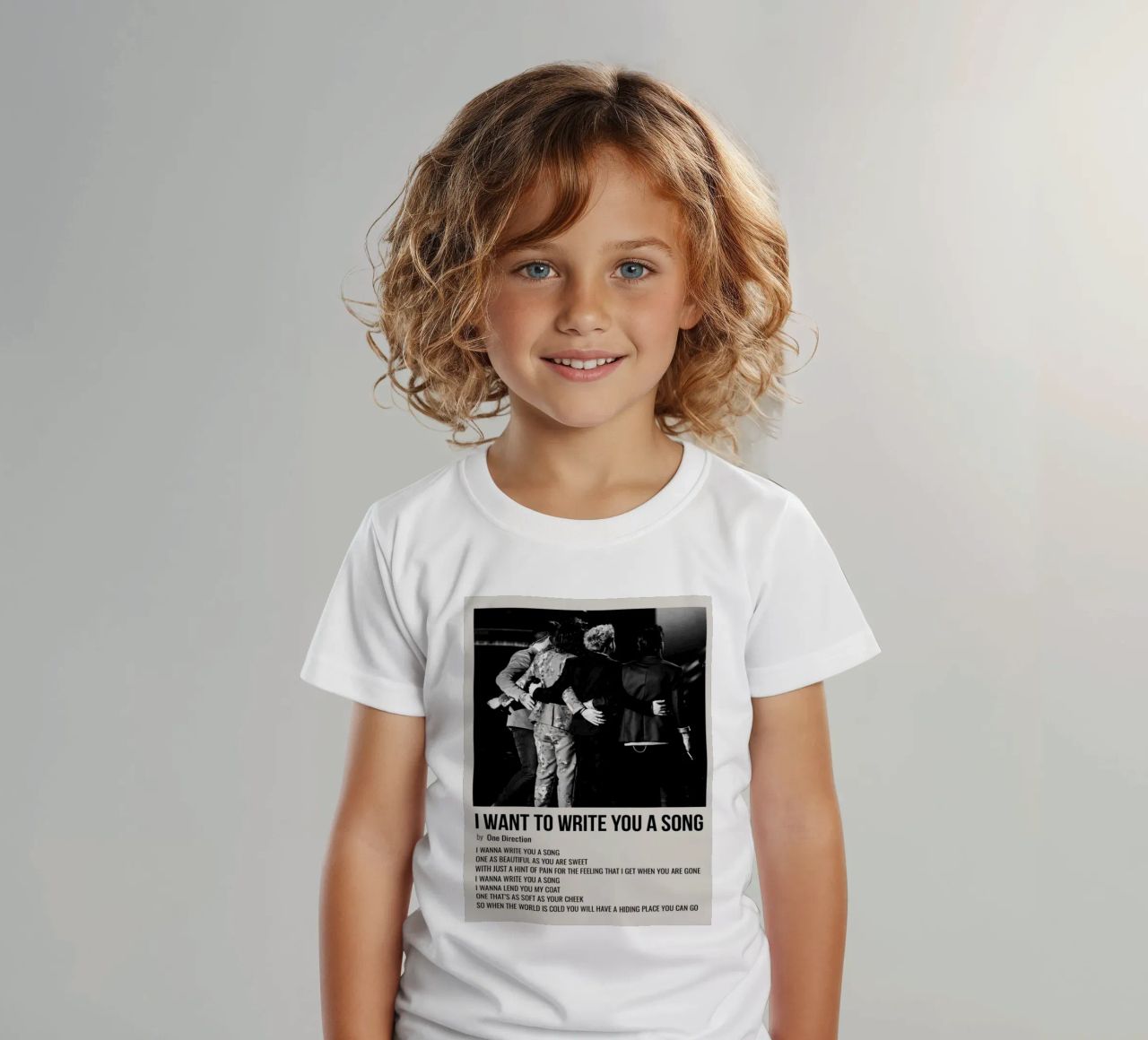 I WANT TO WRITE YOU A SONG by One Direction t-shirt bambini da SoundStudio