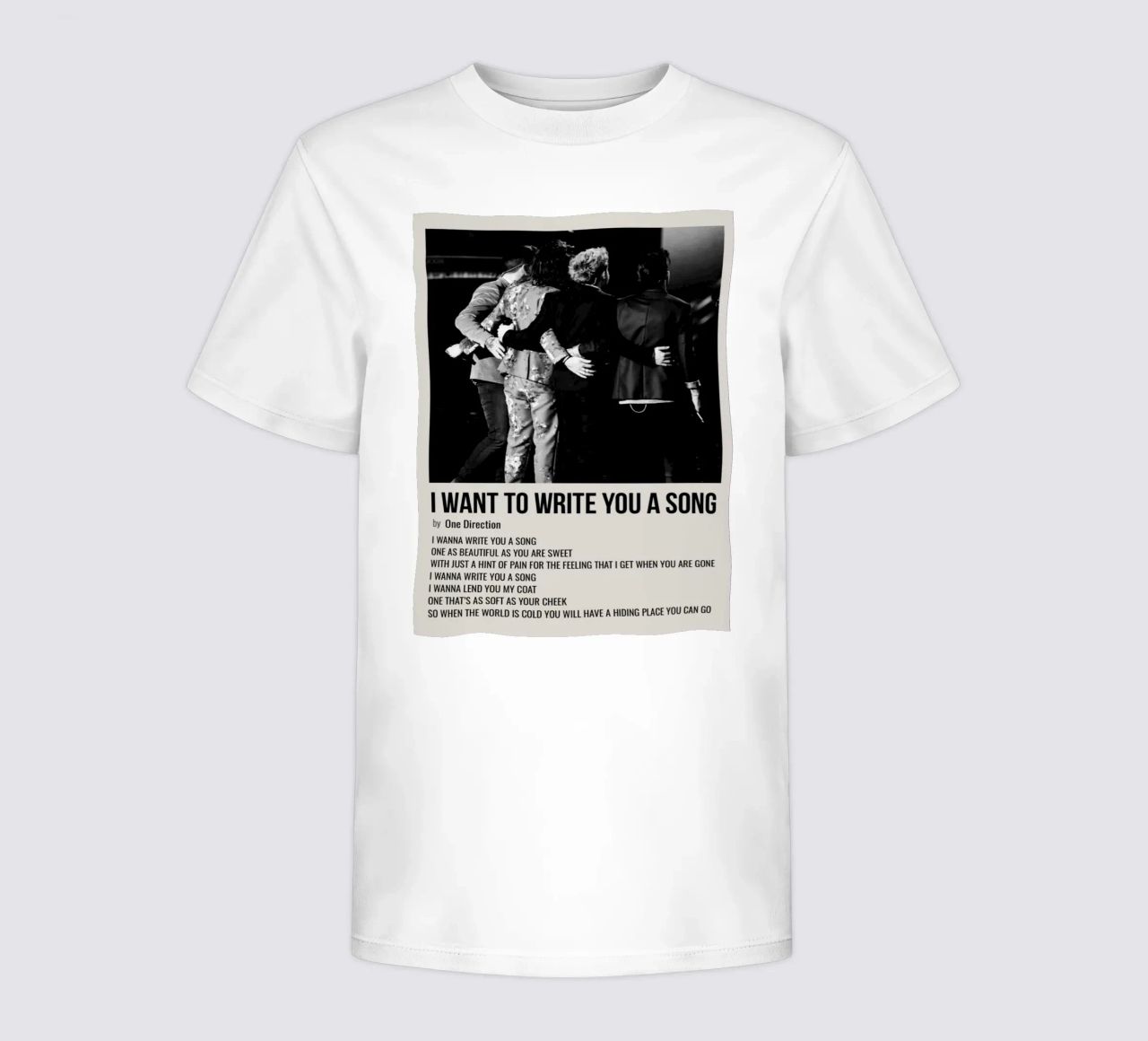 I WANT TO WRITE YOU A SONG by One Direction t-shirt bambini da SoundStudio