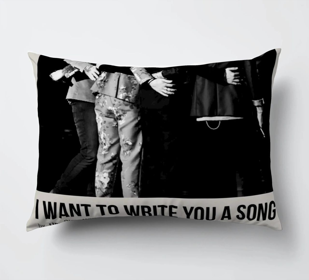 I WANT TO WRITE YOU A SONG by One Direction cuscino da SoundStudio
