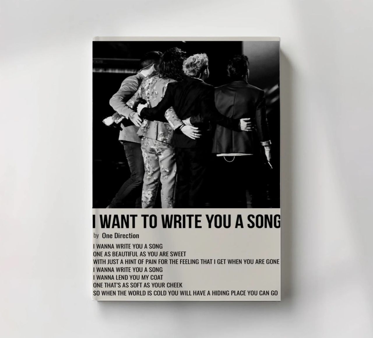 I WANT TO WRITE YOU A SONG by One Direction diario da SoundStudio