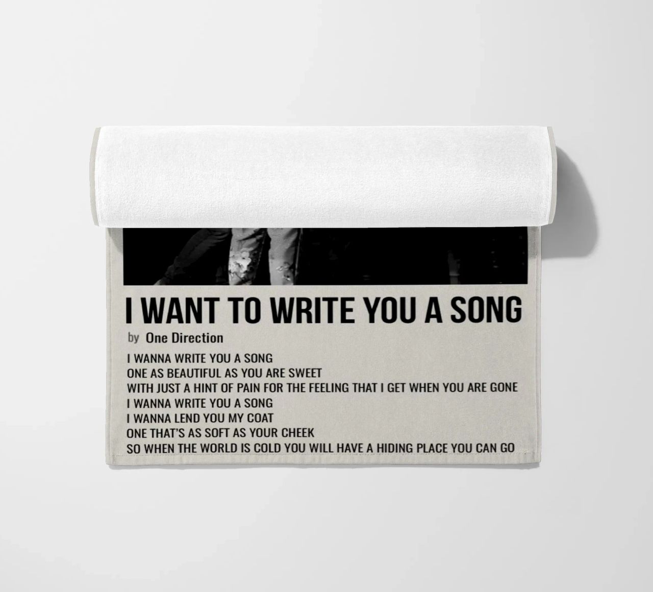 I WANT TO WRITE YOU A SONG by One Direction telo mare da SoundStudio