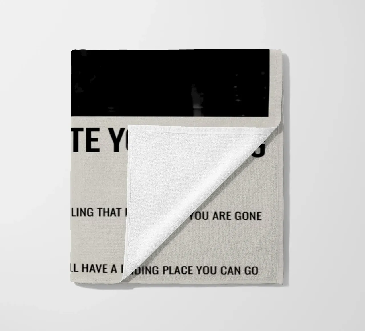 I WANT TO WRITE YOU A SONG by One Direction beach towel by SoundStudio