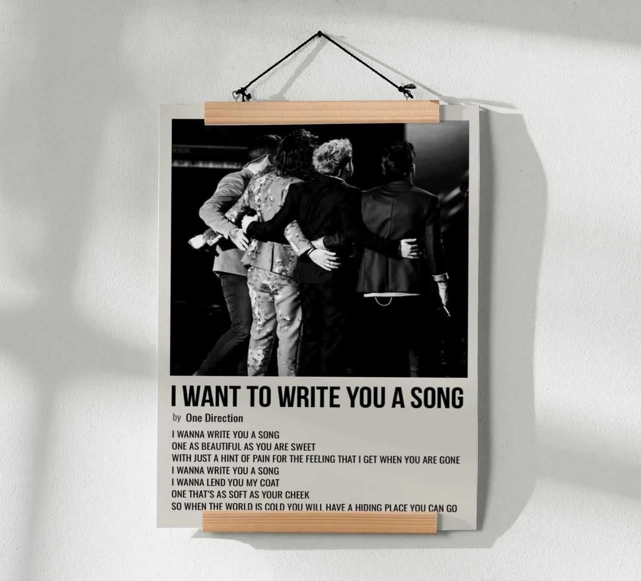 I WANT TO WRITE YOU A SONG by One Direction poster da SoundStudio