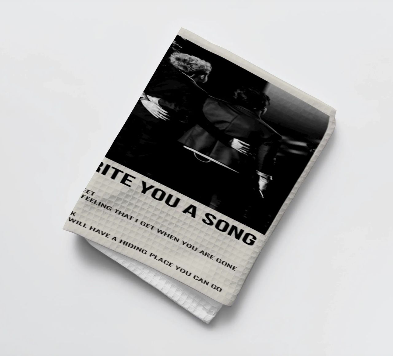 I WANT TO WRITE YOU A SONG by One Direction canovaccio da cucina da SoundStudio
