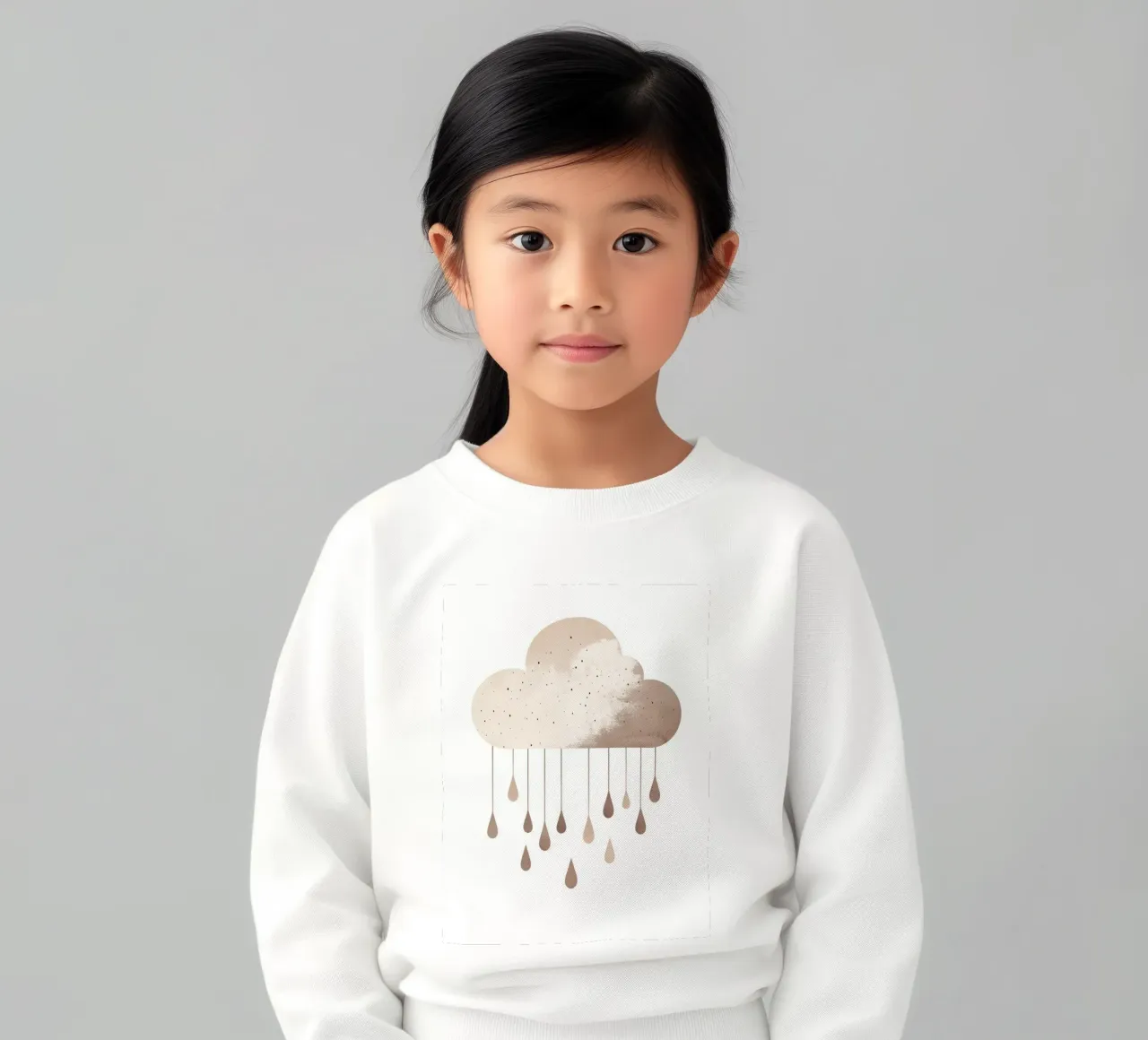 Pastel Cloud felpa bambino da treechild