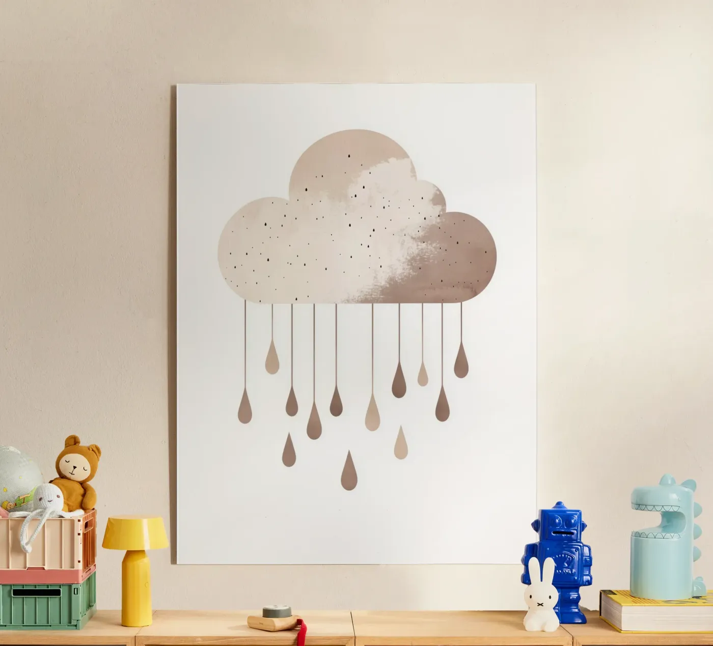 Pastel Cloud Acryl-Glas von treechild