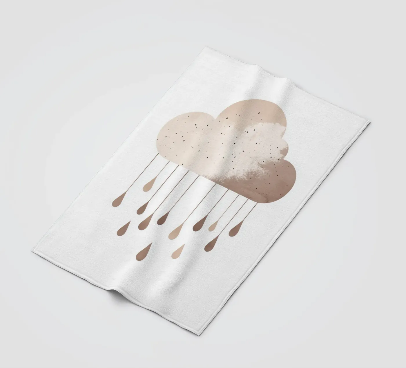Pastel Cloud Fleecedecke von treechild