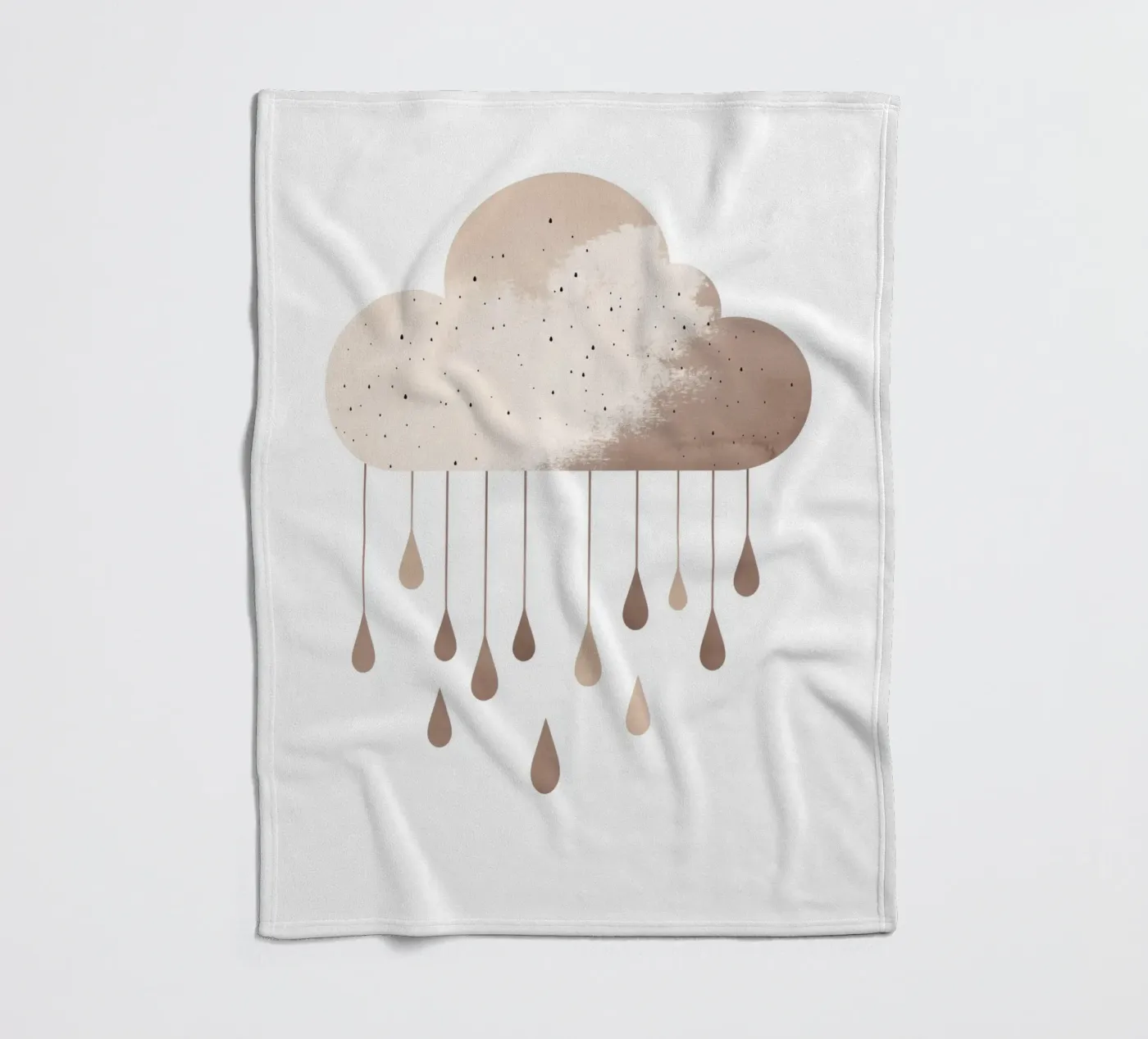 Pastel Cloud Fleecedecke von treechild