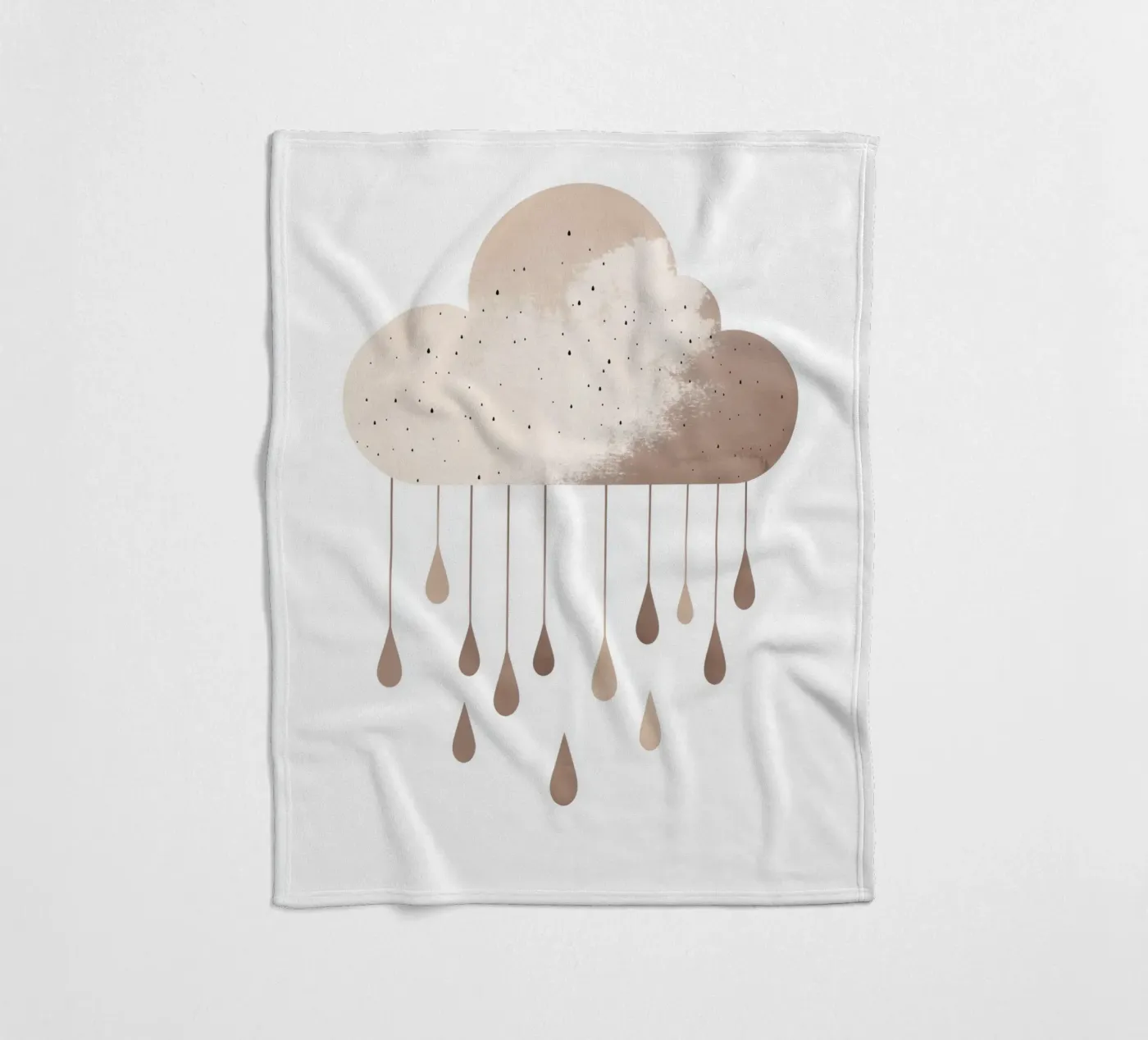Pastel Cloud Fleecedecke von treechild