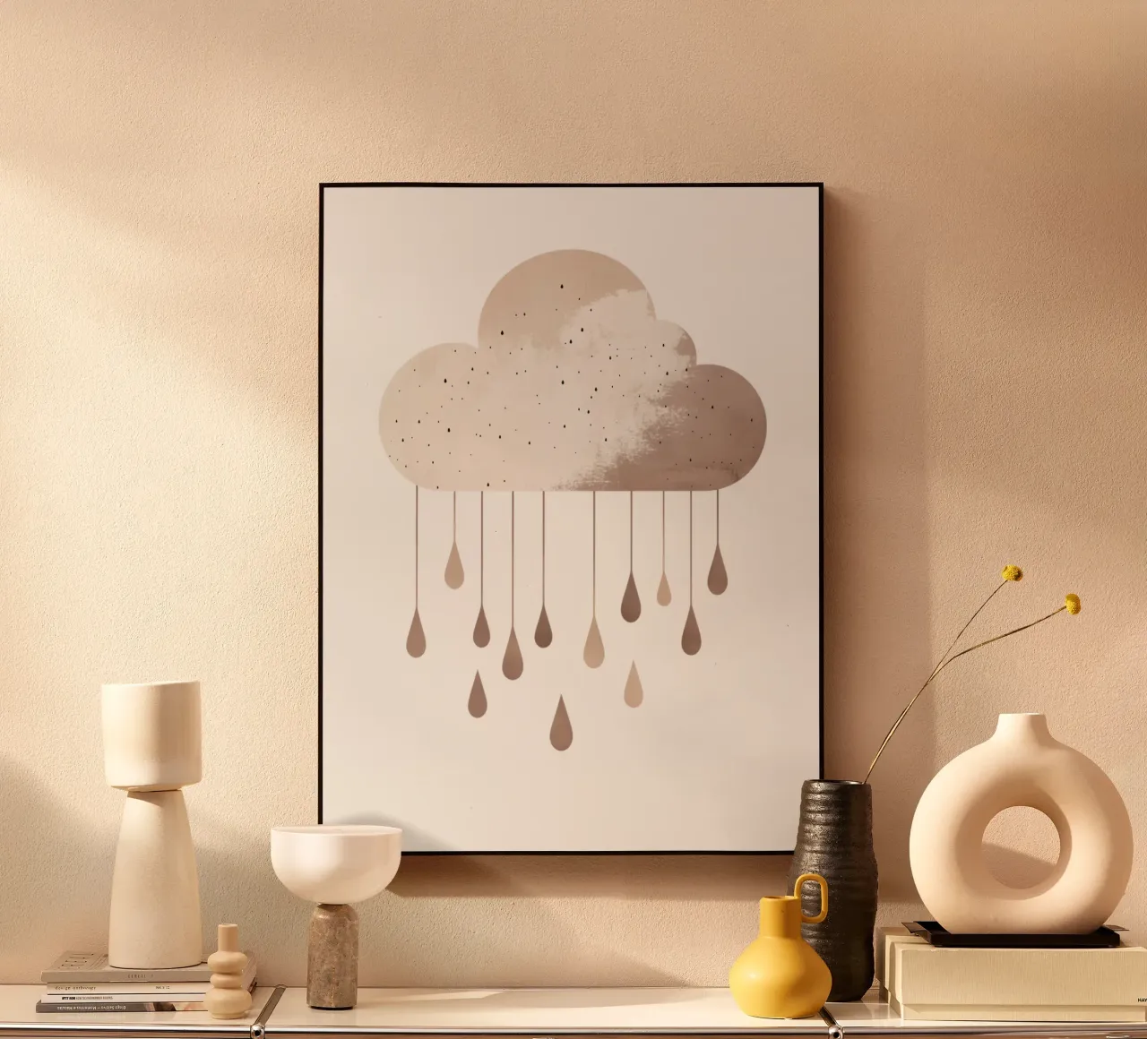 Pastel Cloud (Without Background) alluminio dibond da treechild