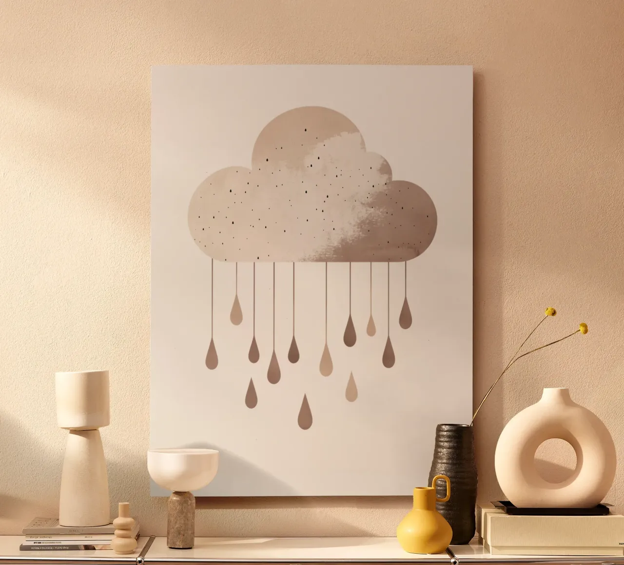 Pastel Cloud (Without Background) alluminio dibond da treechild