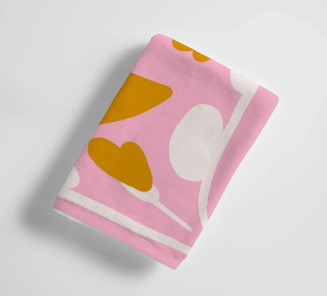 Pastel Tulips asciugamano da bagno da treechild