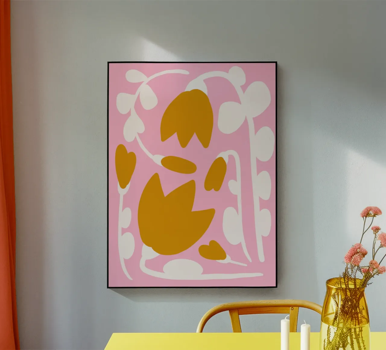 Pastel Tulips plexiglass da treechild