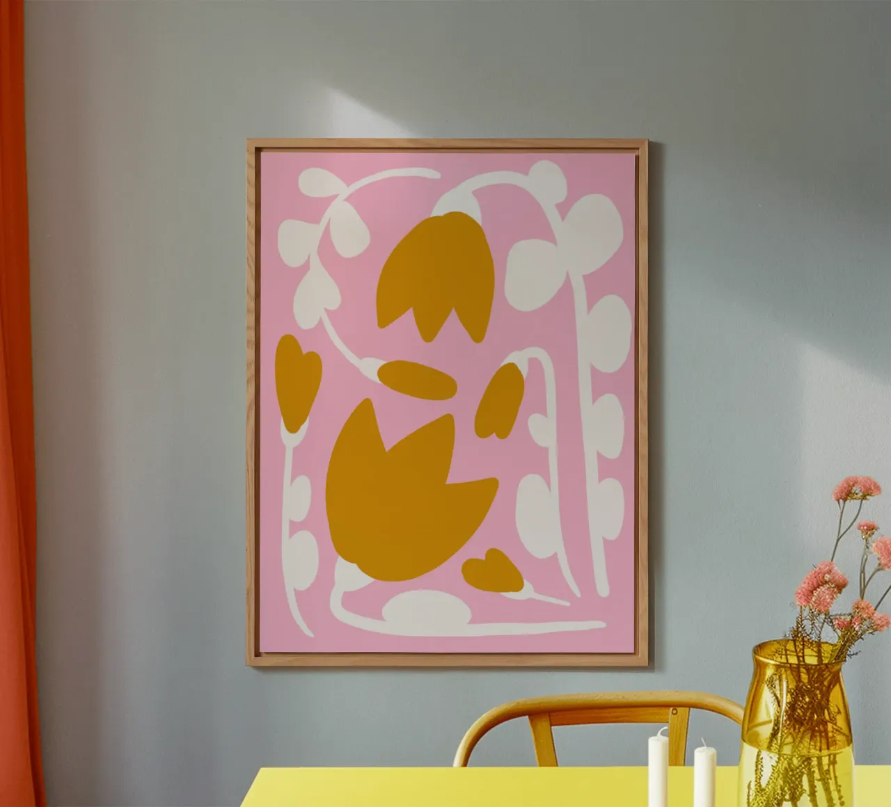 Pastel Tulips pannello forex da treechild