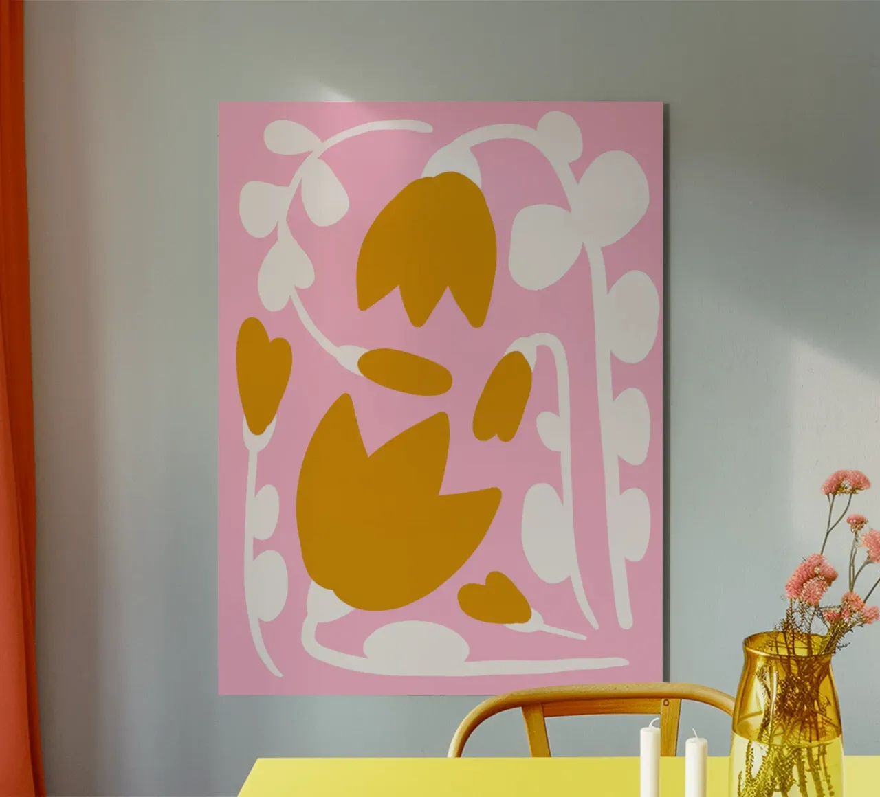 Pastel Tulips pannello forex da treechild