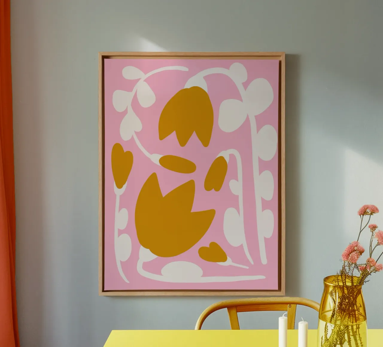 Pastel Tulips canvas by treechild