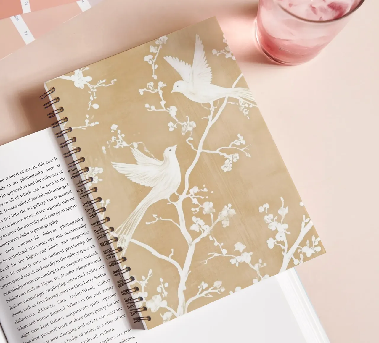 Birds On Branches spiral notebook by treechild