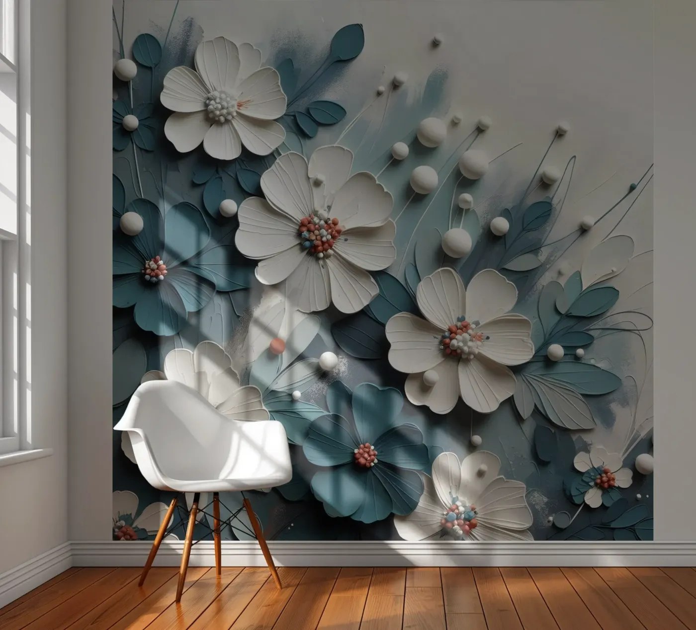 Blumen fotobehang van nomad