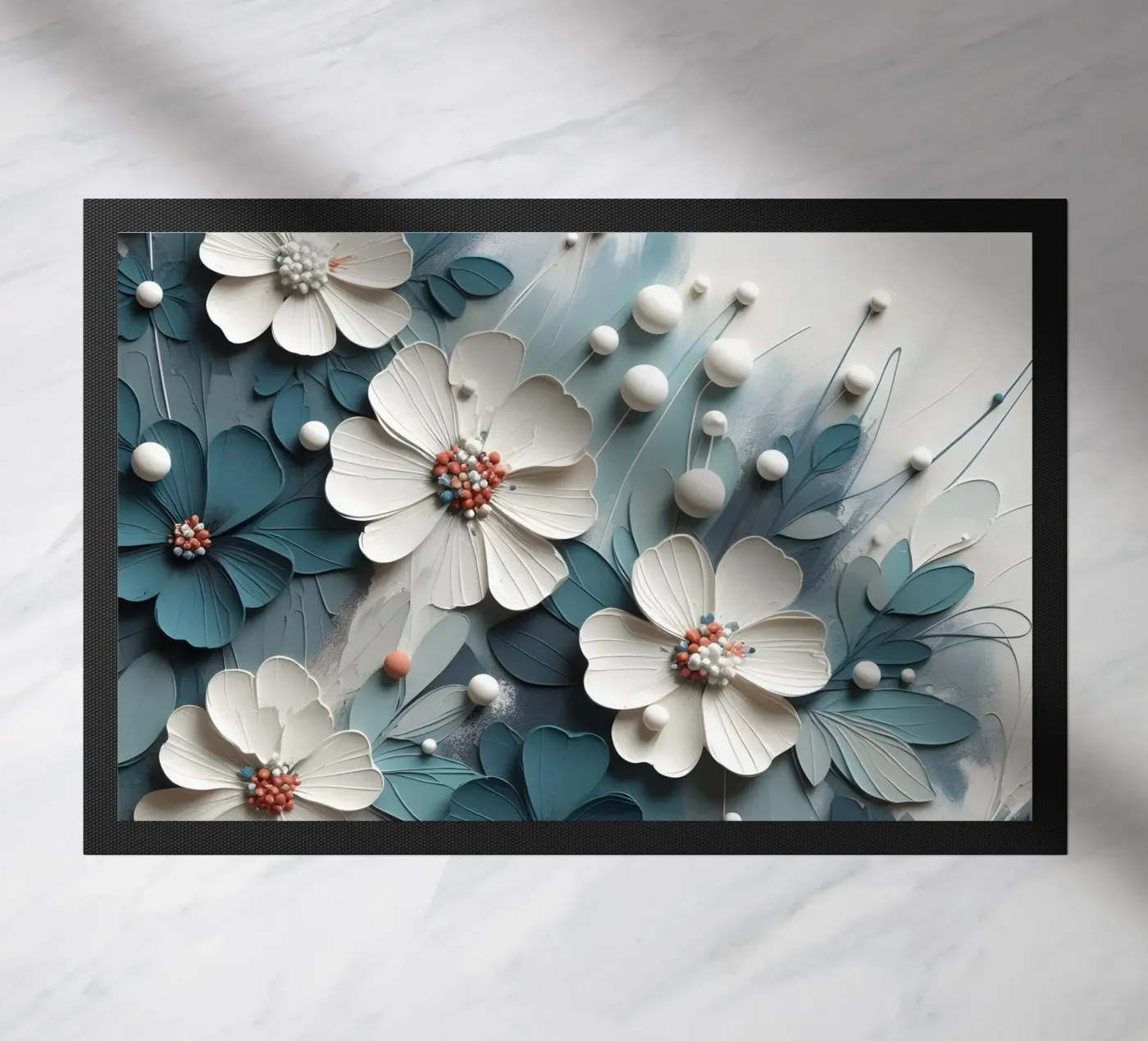 Blumen deurmat van nomad