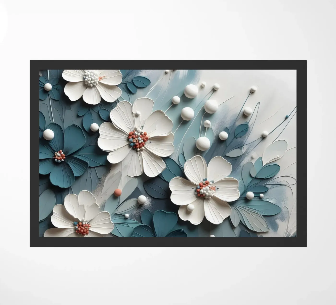 Blumen deurmat van nomad