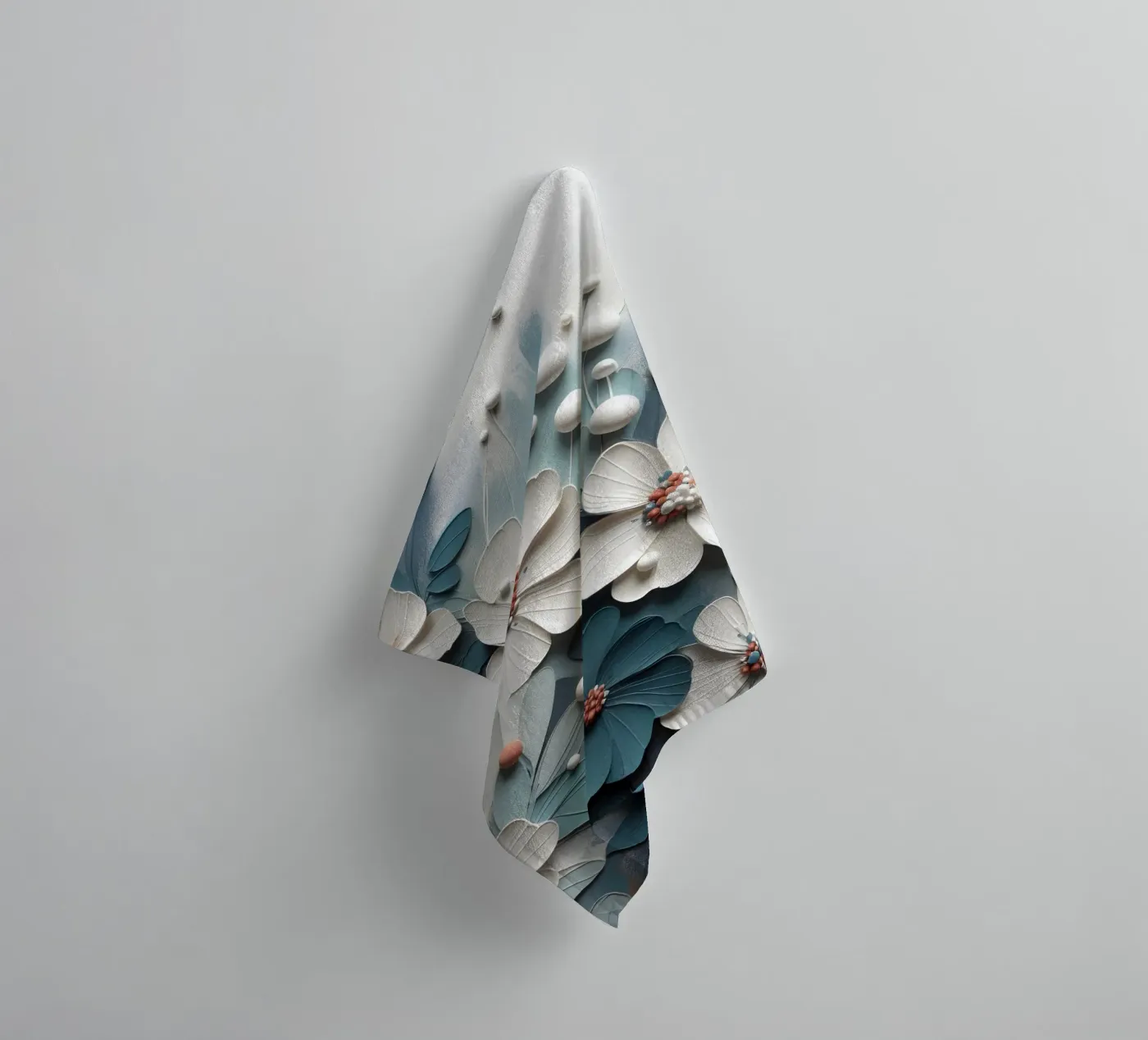 Blumen badhanddoek van nomad