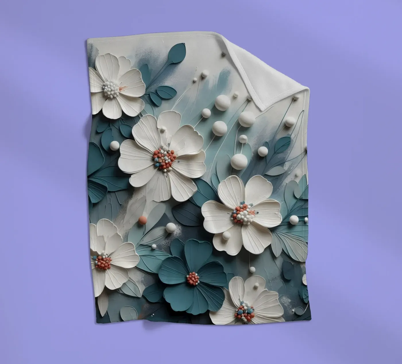 Blumen fleecedeken van nomad