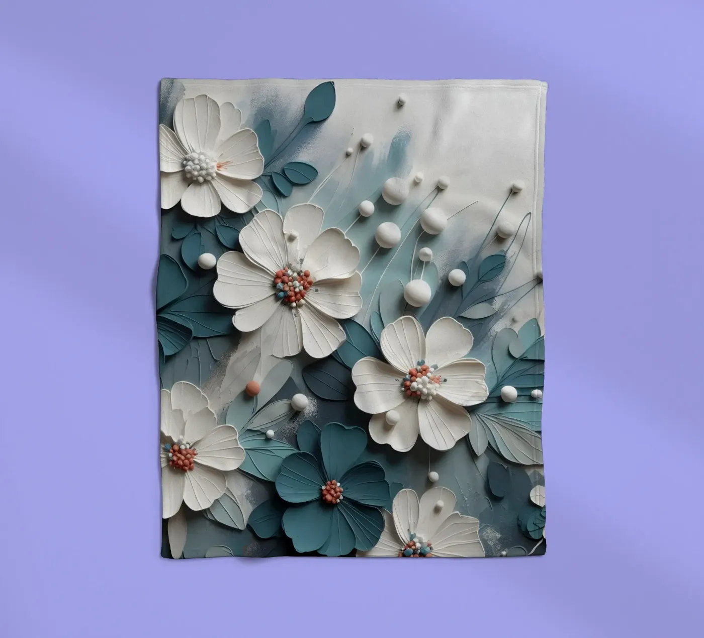 Blumen coperta in pile da nomad