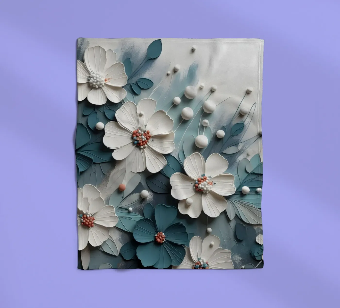 Blumen fleecedeken van nomad