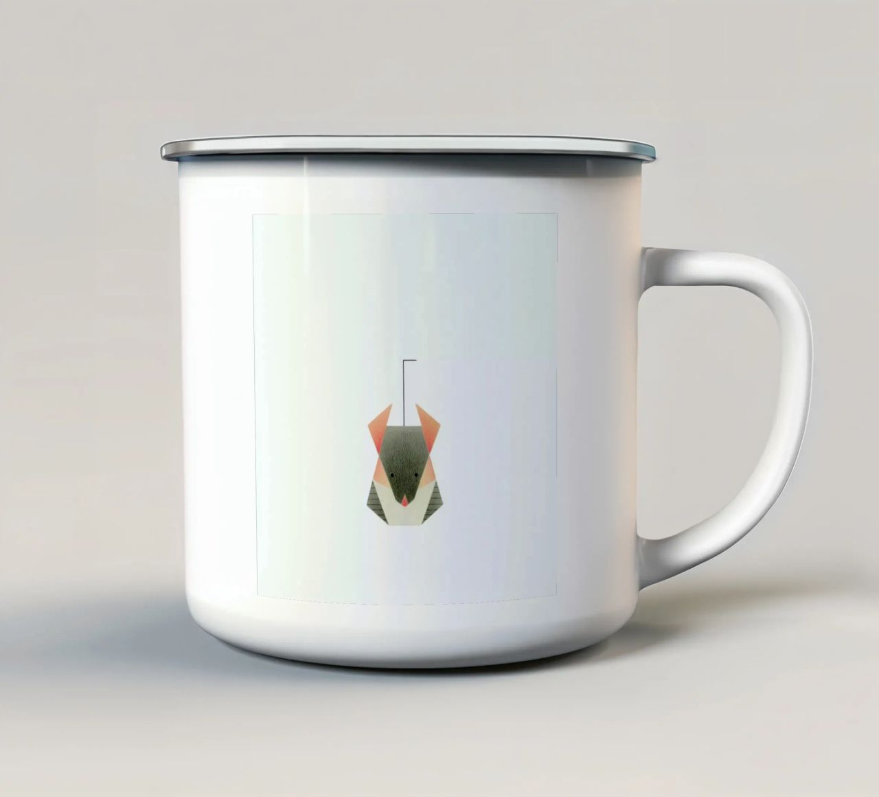 Maus #1 tazza in smalto da Anna-Maren Zehnter