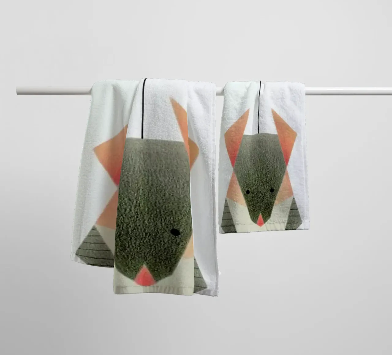 Maus #1 asciugamano da bagno da Anna-Maren Zehnter