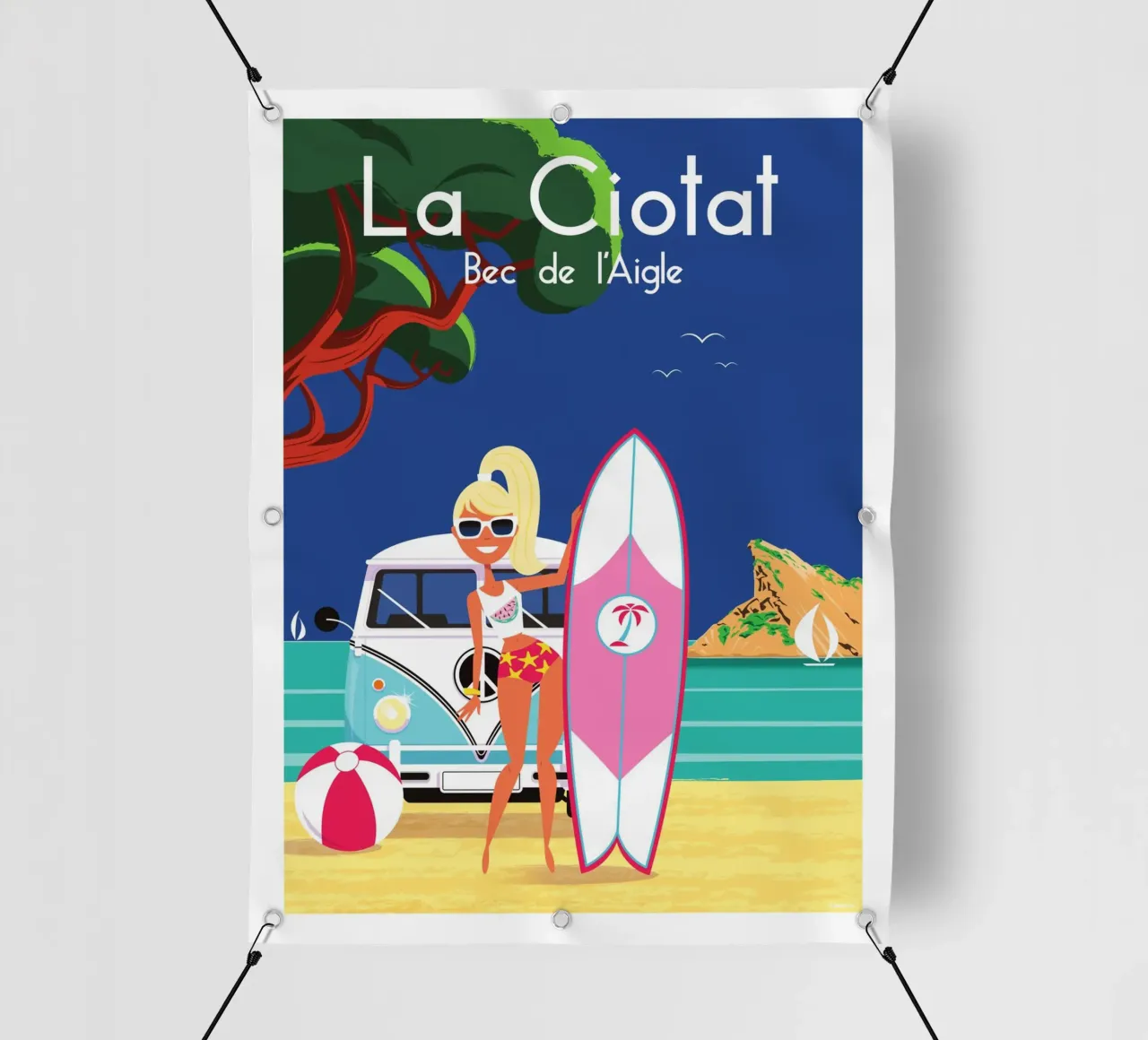 La Ciotat Bec de l'Aigle pvc cover by Raphaël Delerue