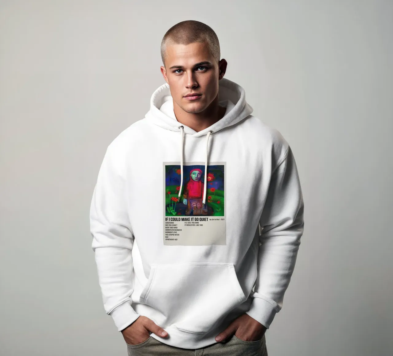 IF I COULD MAKE IT GO QUIET By Girl In Red - 2021 sweat à capuche de SoundStudio