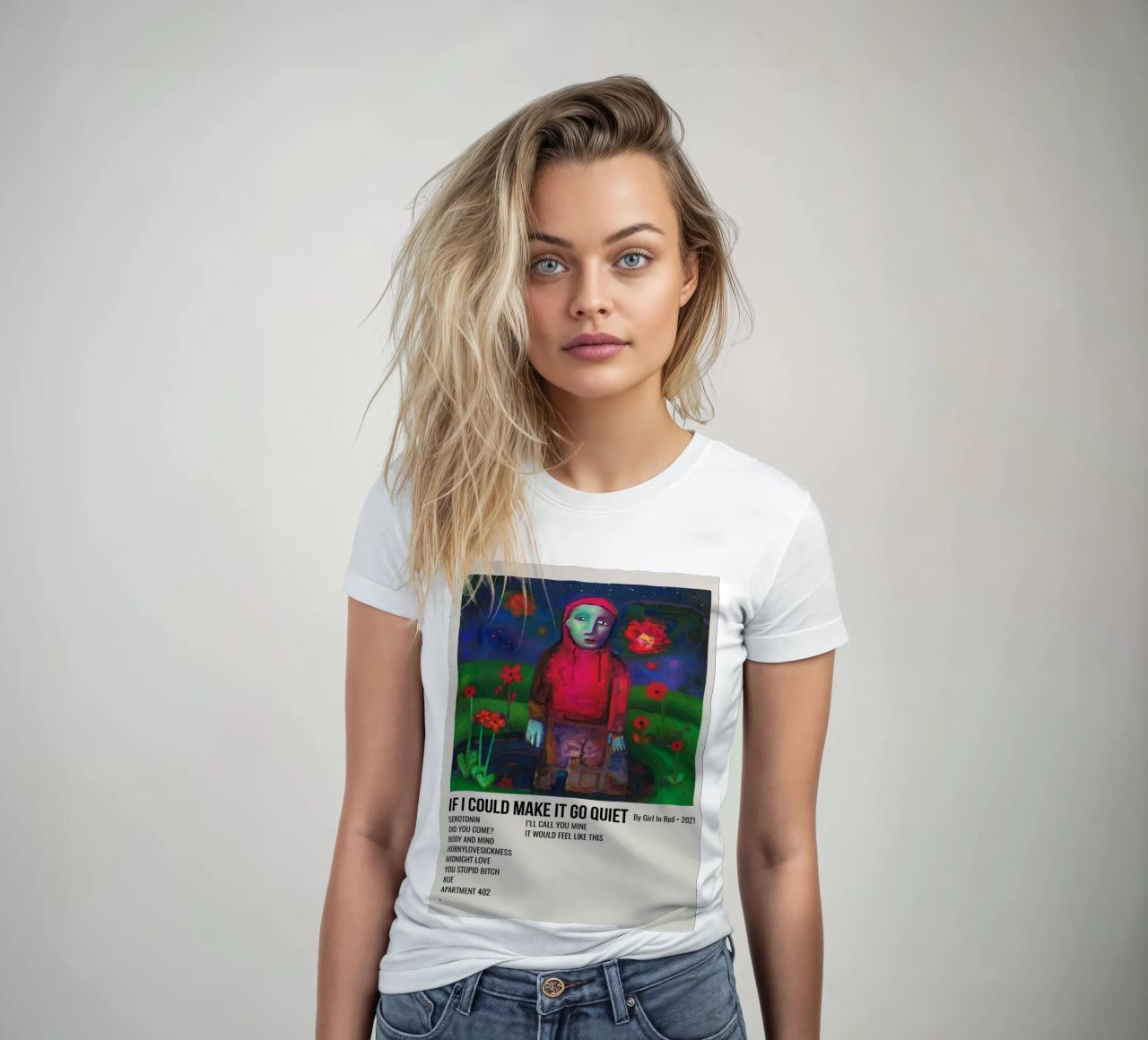 IF I COULD MAKE IT GO QUIET By Girl In Red - 2021 t-shirt da donna da SoundStudio