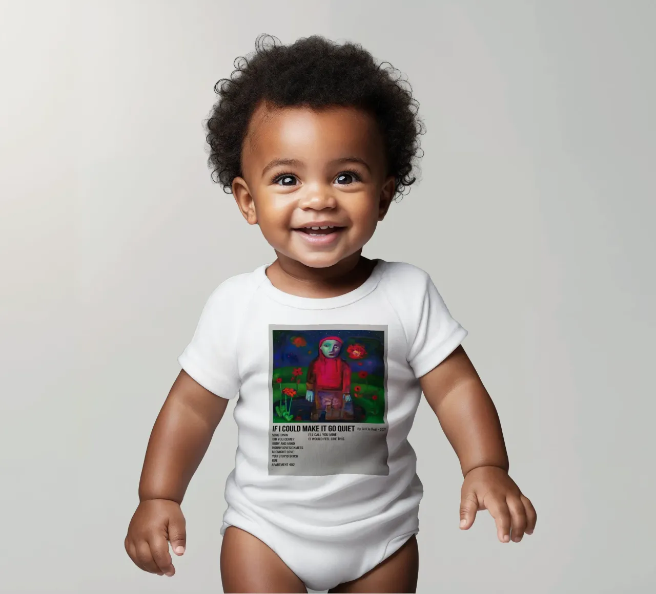 IF I COULD MAKE IT GO QUIET By Girl In Red - 2021 Kurzarm Babybody von SoundStudio