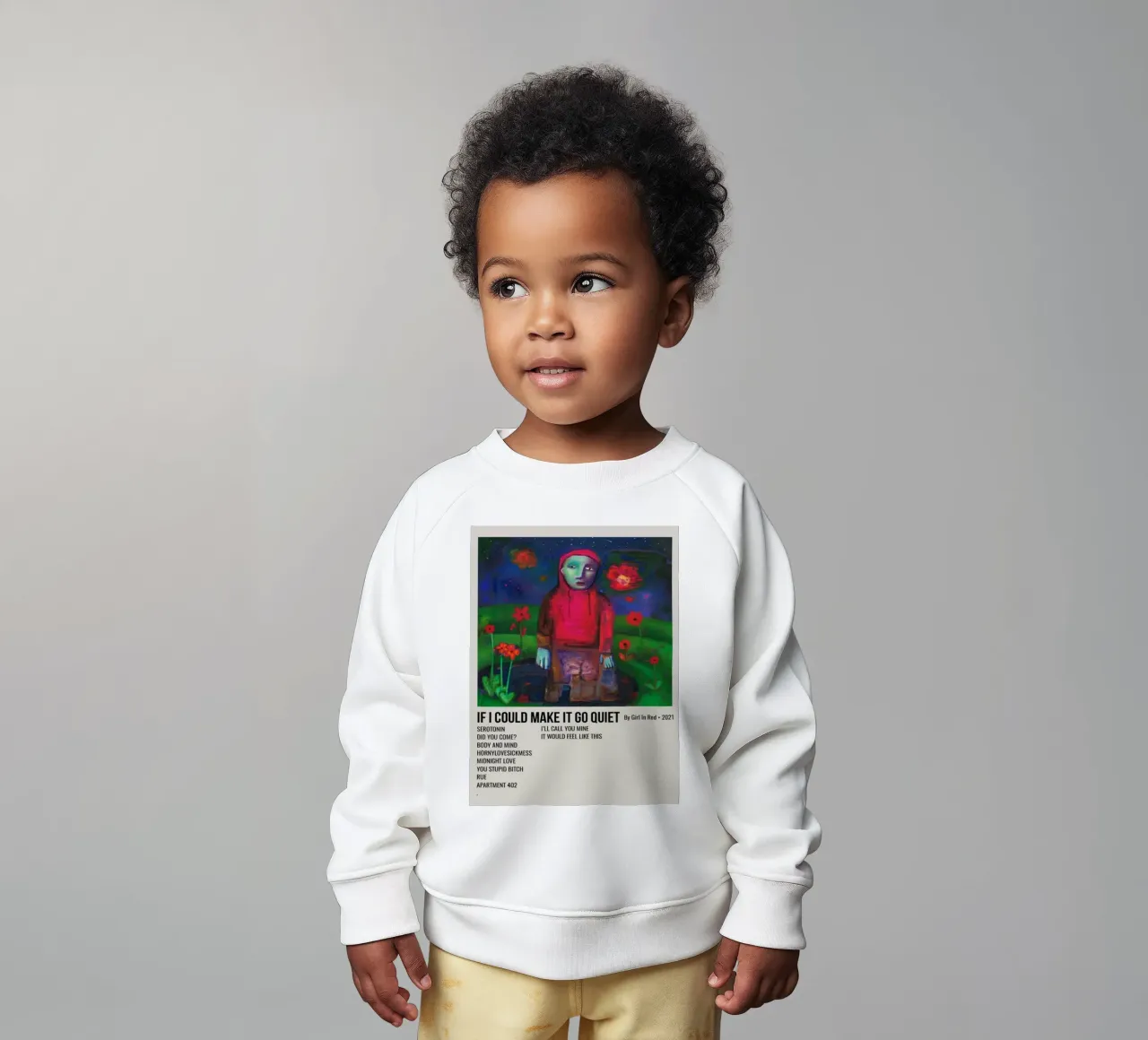 IF I COULD MAKE IT GO QUIET By Girl In Red - 2021 Baby Sweatshirt von SoundStudio