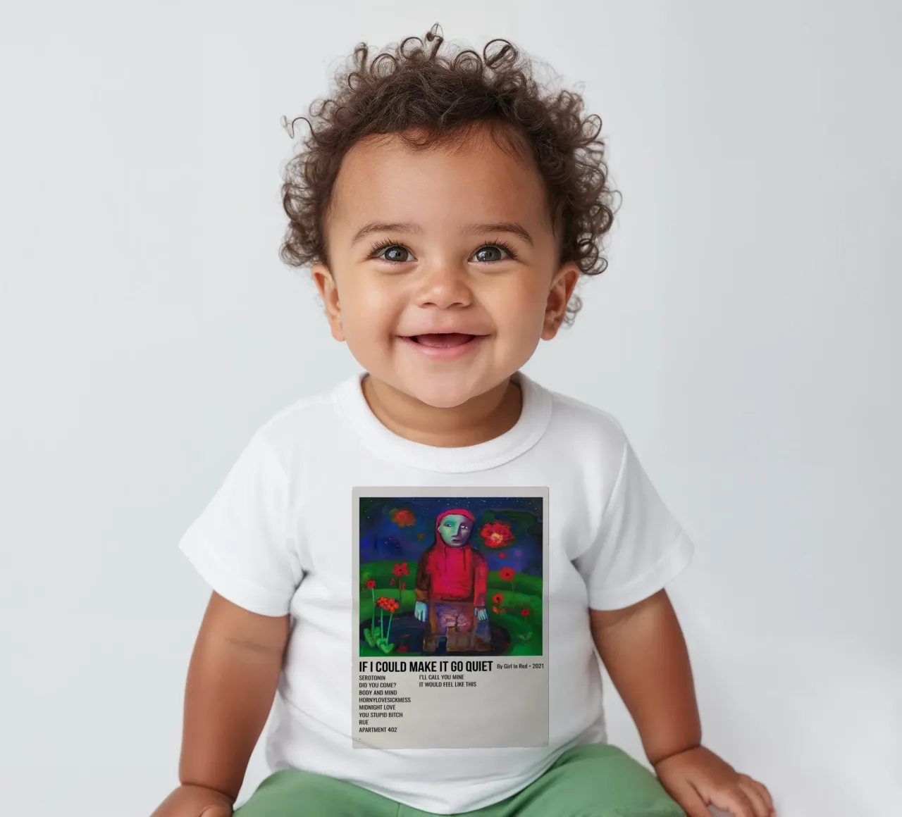 IF I COULD MAKE IT GO QUIET By Girl In Red - 2021 camiseta de bebé de SoundStudio