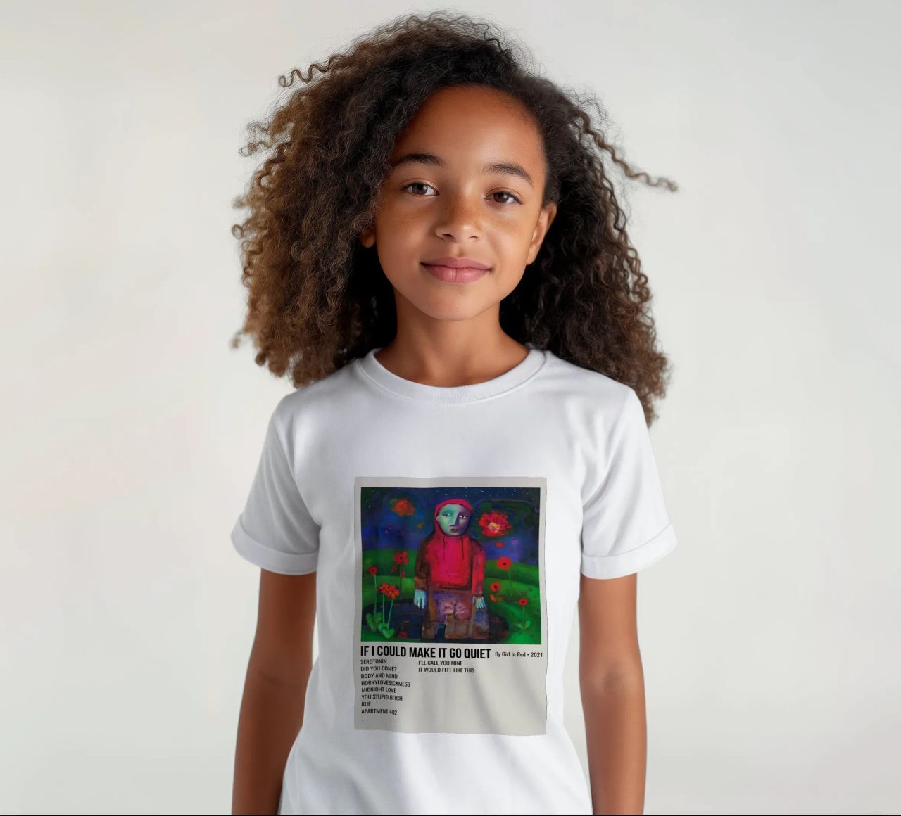 IF I COULD MAKE IT GO QUIET By Girl In Red - 2021 t-shirt bambini da SoundStudio