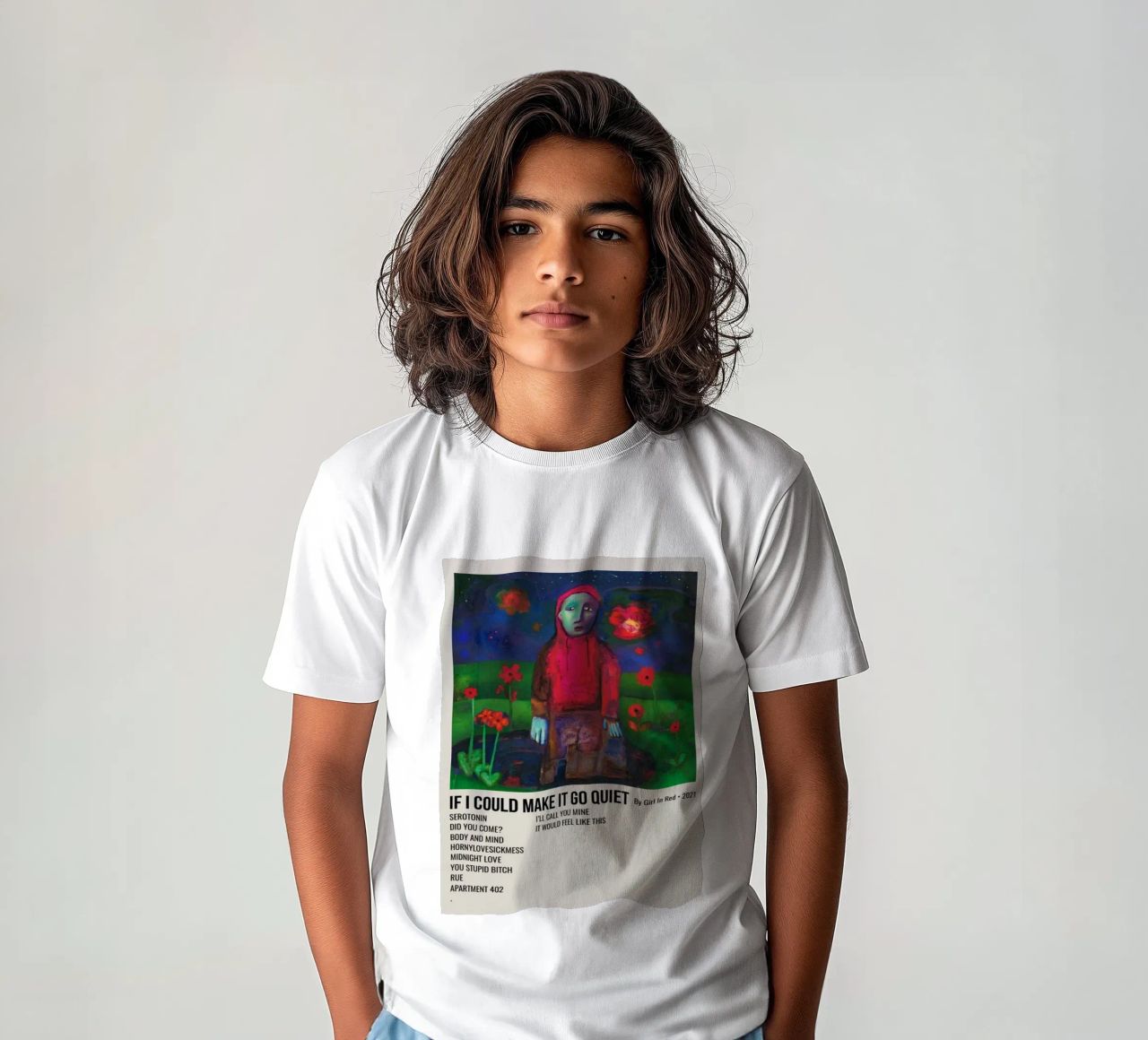 IF I COULD MAKE IT GO QUIET By Girl In Red - 2021 t-shirt bambini da SoundStudio