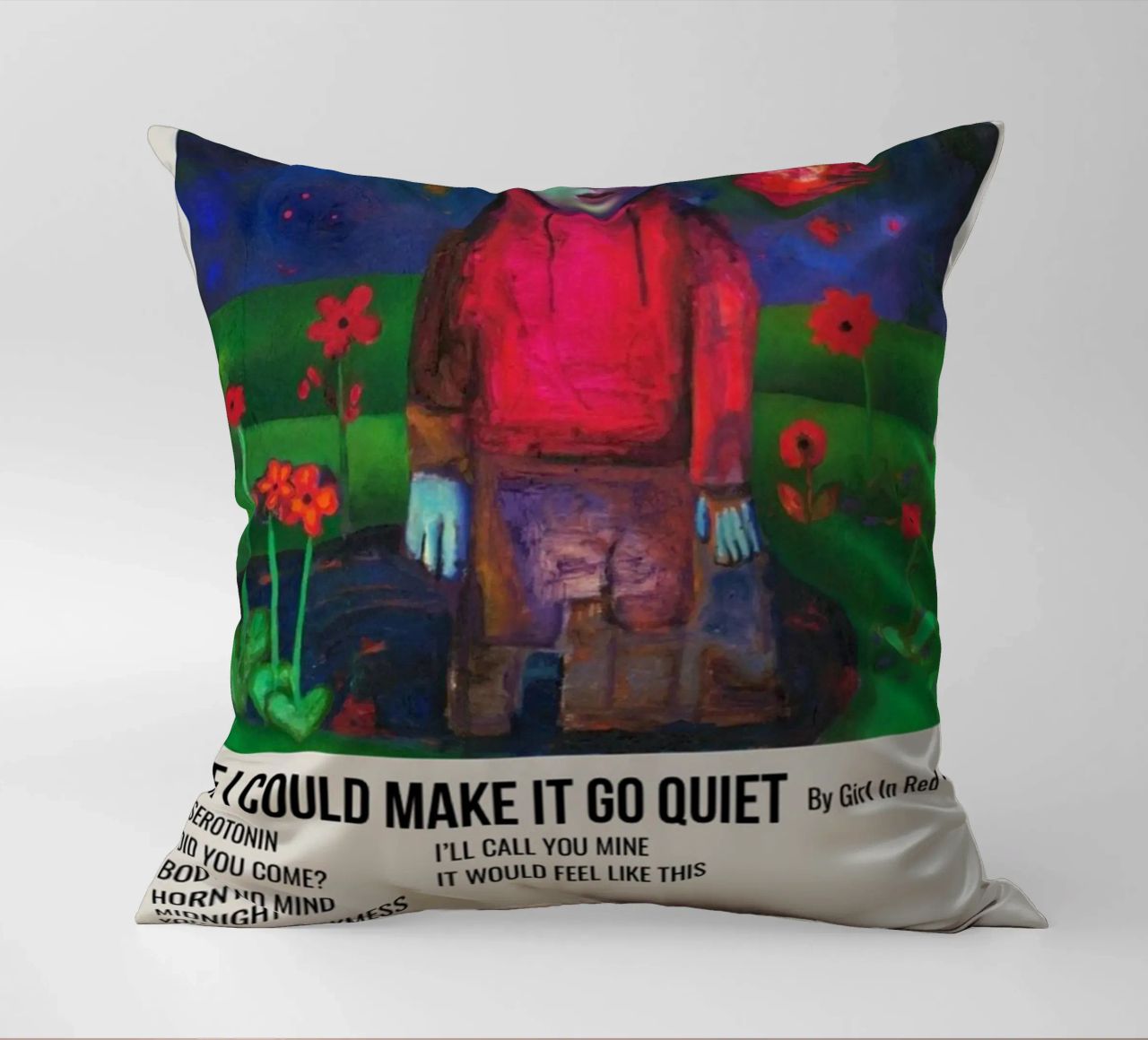 IF I COULD MAKE IT GO QUIET By Girl In Red - 2021 cuscino da SoundStudio