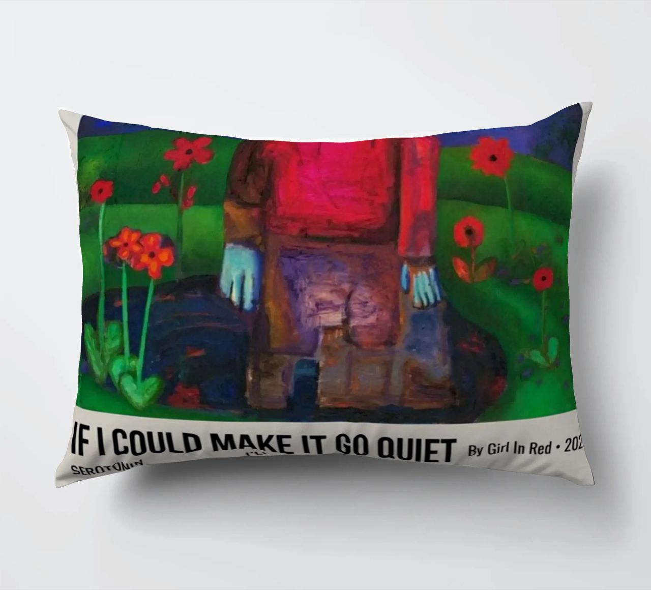 IF I COULD MAKE IT GO QUIET By Girl In Red - 2021 cuscino da SoundStudio