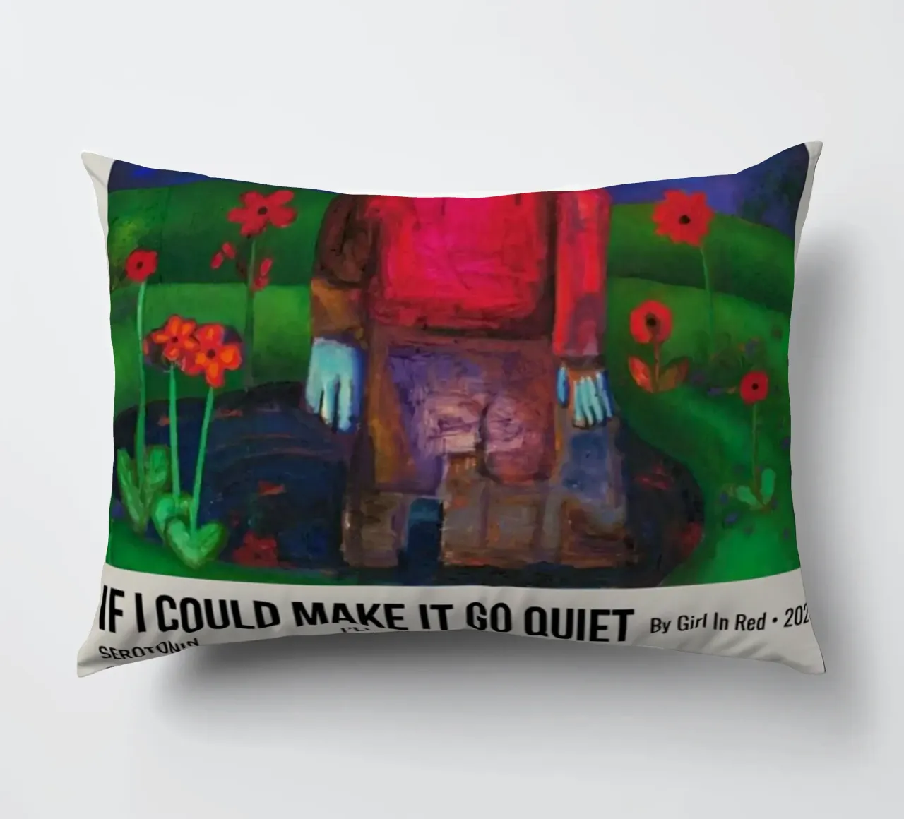 IF I COULD MAKE IT GO QUIET By Girl In Red - 2021 coussin de SoundStudio