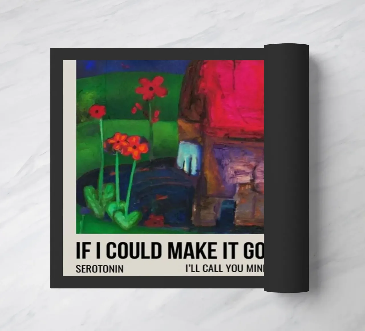 IF I COULD MAKE IT GO QUIET By Girl In Red - 2021 paillasson de SoundStudio