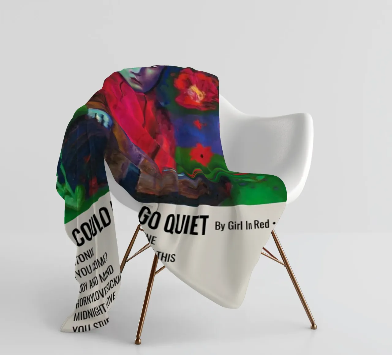 IF I COULD MAKE IT GO QUIET By Girl In Red - 2021 Fleecedecke von SoundStudio